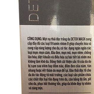 Mặt nạ thải độc da Detox BlanC Mask 150ml