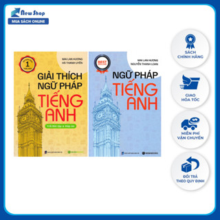 Combo Sách Mai Lan Hương: Ngữ Pháp Tiếng Anh + Giải Thích Ngữ Pháp Tiếng Anh (HASA) (Bộ 2 Cuốn)