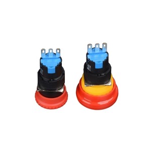 Nút nhấn khẩn cấp (emergency stop button), công tắc ngưng khẩn cấp