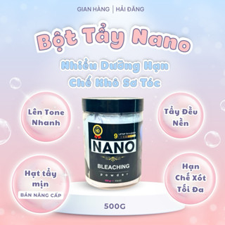 BỘT TẨY TÓC ( NANO ) Tẩy 2 Lần Max Lever - Nhiều Dưỡng Hạn Chế Khô Tóc ( KHÔNG KÈM OXY ) Đổi Màu Tóc