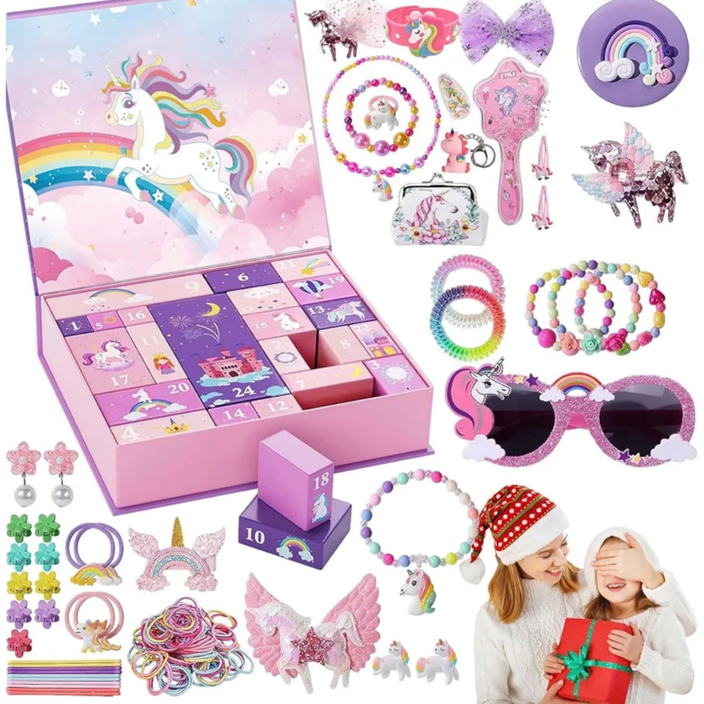 Hộp Quà Bất Ngờ, 24 Ngày Chủ Đề Pony, Đồ Chơi Bí Mật Cho Bé