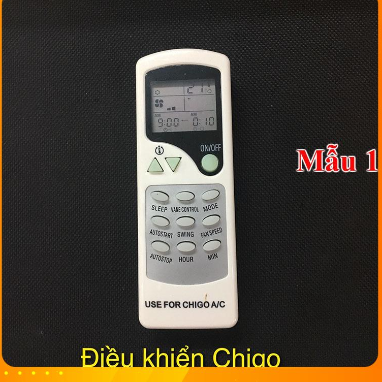 Remote máy lạnh CHIGO, điều khiển điều hòa chigo Mẫu 1 Xịn