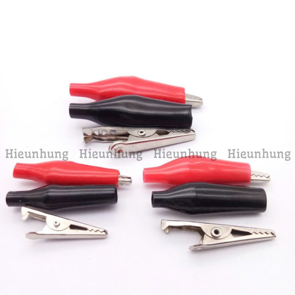 ĐẦU KẸP CÁ SẤU ( màu Đen, Đỏ )