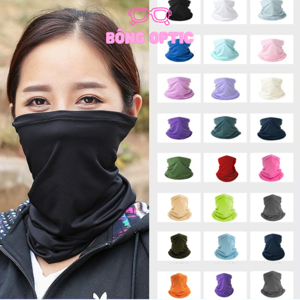 Khăn Đa Năng Cao Cấp 3D Chống Nắng, Khăn Ống Đa Chống Bụi Đi Phượt, Co Dãn 4 Chiều, Đeo Thoải Mái, Thoáng Mát