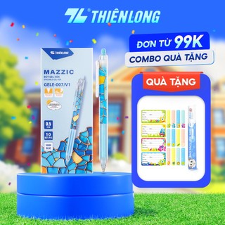 Combo 5/10/20 Bút gel xóa được Thiên Long Mazzic GELE-007/V1,ngòi bút cao cấp 0.5mm, màu mực đậm hơn, dễ dàng tẩy xóa