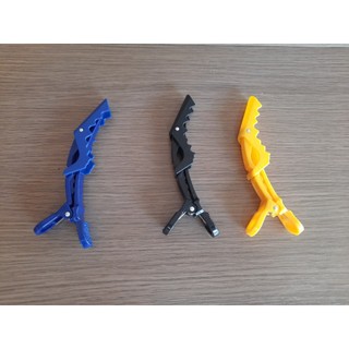 Kẹp tóc cá sấu 1 set 6 cây màu ngẫu nhiên