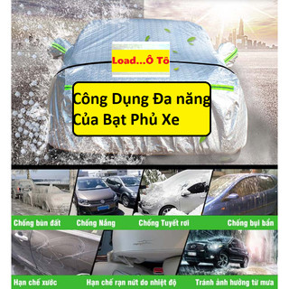 Bạt Che Phủ Xe Mazda 3 Cao Cấp (bạt 3 lớp Tráng Nhôm, chống xước)