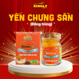 [Mua 10 tặng 1] Yến sào Kingly - Yến thật 100% - Yến chưng sẵn 32% - 70ml