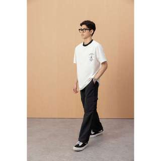 Quần gió dài cargo EMAS Wind Cargo Pants/Black