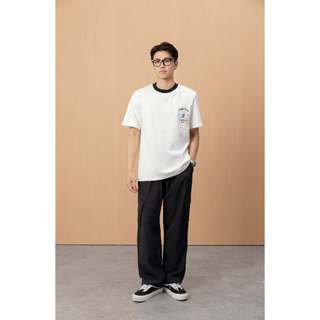 Quần gió dài cargo EMAS Wind Cargo Pants/Black