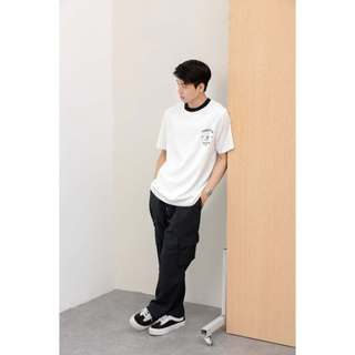 Quần gió dài cargo EMAS Wind Cargo Pants/Black