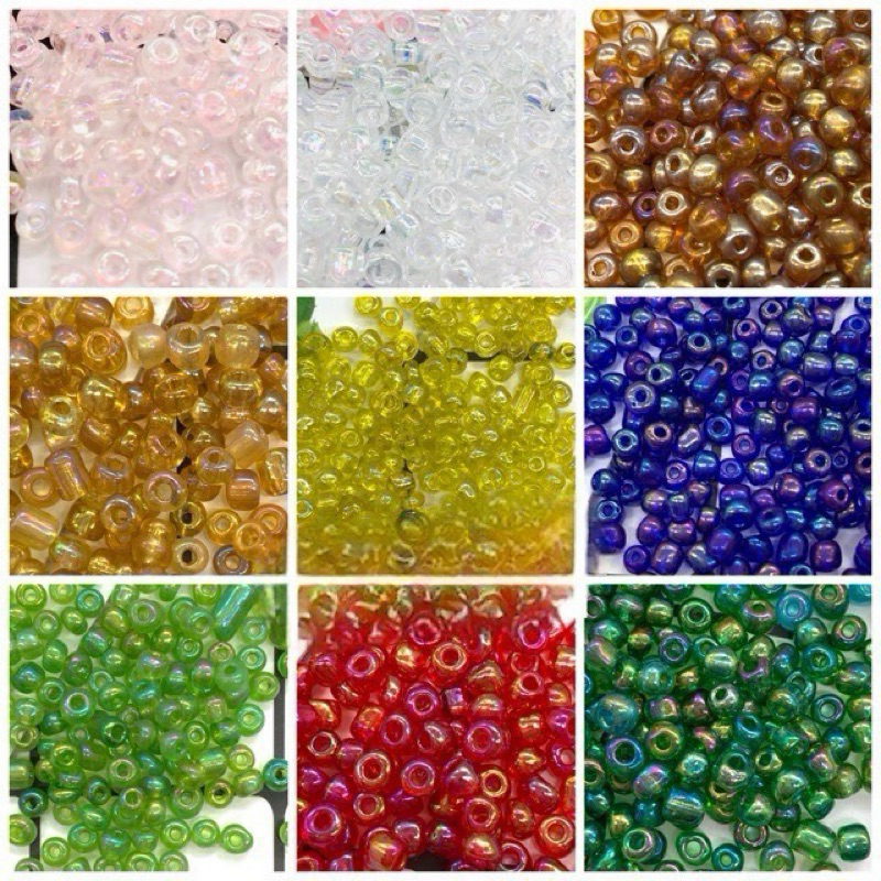 Hạt cườm 2mm-4mm gói 10g