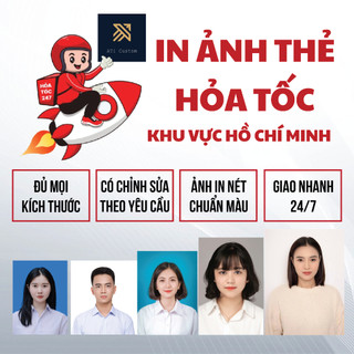 [HỎA TỐC HCM] In ảnh thẻ theo yêu cầu nhiều size - Mực in chính hãng- ATi Custom