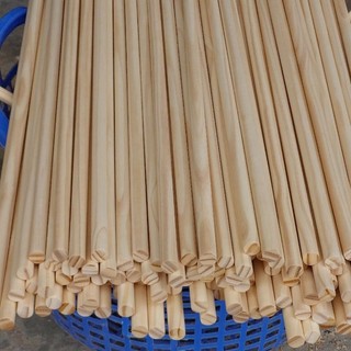 [ Phi 15mm] [ ĐÃ LỌC BỎ MẮT GỖ] Combo 10  Thanh Gỗ Tròn Gỗ Thông ( Đủ kích thước)