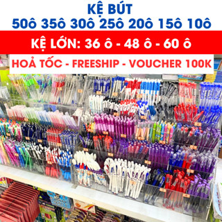 (Chuyên sỉ giá tốt)Kệ Trưng Bày Bút -  Kệ Bút Mica - Khay Đựng Bút - Kệ Đựng Bút Nhiều Ngăn - Kệ Để Bút