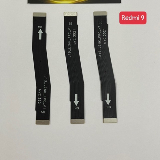 Cáp nối bo sạc lên main Redmi 9 zin