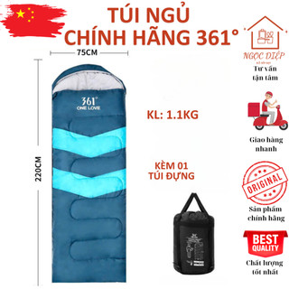 Túi ngủ chính hãng 361, túi ngủ văn phòng, túi ngủ dã ngoại, túi ngủ gấp gọn, túi ngủ mùa đông
