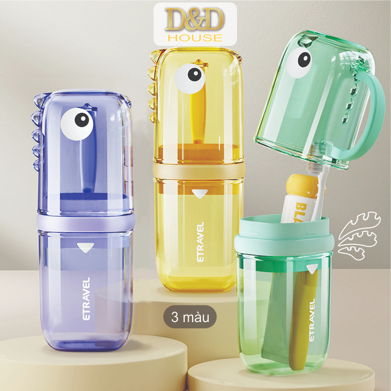 Hộp tiện ích du lịch ETRAVEL dành cho trẻ em -5.2- đựng bàn chải, kem đánh răng, khăn mặt