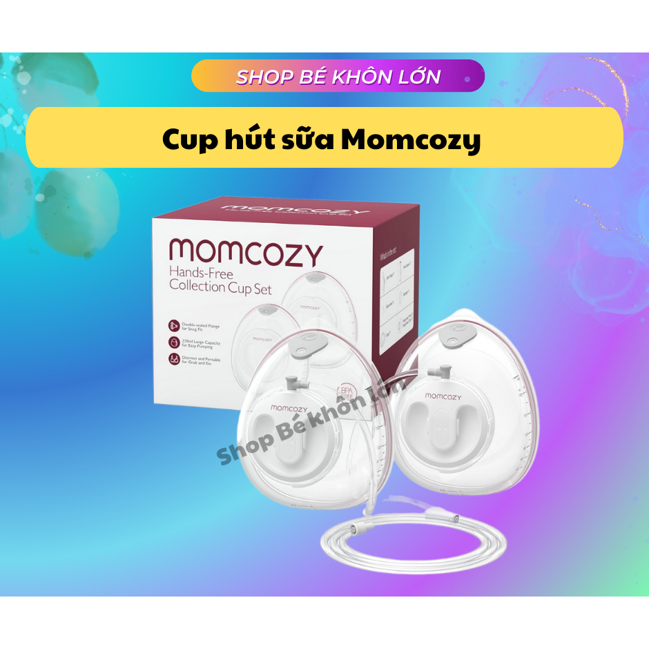 Cup rảnh tay Momcozy V2 nguyên hộp full phụ kiện
