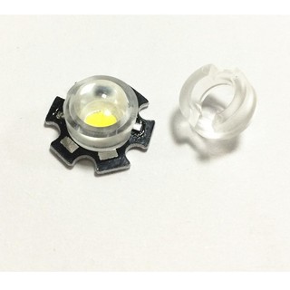 chóa led ống kính led 1w 3w