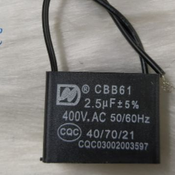 Combo 5 tụ 2,5uf 400v hàng đẹp