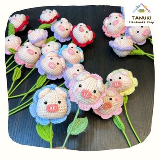 Hoa ong len lợn xinh xắn dễ thương