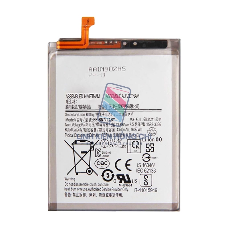 Pin điện thoại Galaxy Note 10 Lite N770 SM-N770F 4500mAh Zin