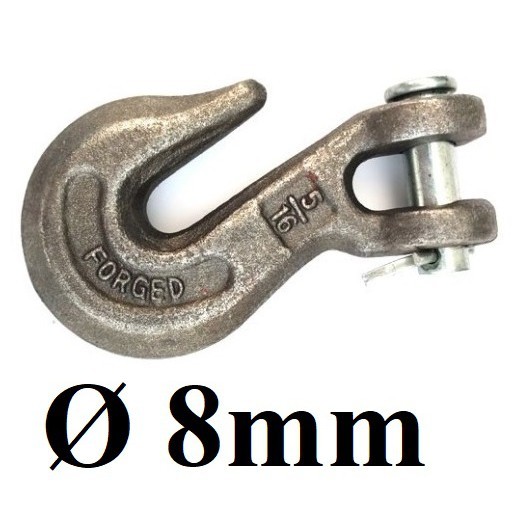 [HCM] Móc xích cẩu 6mm 8mm 10mm 12mm.BÁN LẺ TỪNG CÁI - Cáp Thép Thái Bình