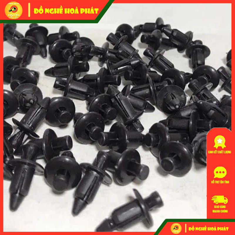 Ốc bấm dàn áo,chốt nhựa dàn áo xe máy 6Li, 8Li - phù hợp nhiều dòng xe trên thị trường