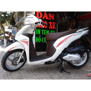 decal de tem xe vision-mẫu tem chỉ đỏ dán xe vision trắng