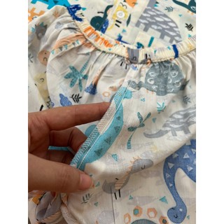 [18-20Kg] Bộ Tole Sát Nách Bé Trai Size 5 - Chất Tole 2 Da Loại 1 Mềm Mịn - Hàng Thiết Kế, May Đẹp