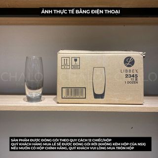 [Chính hãng] Ly thủy tinh Libbey Endessa Beverage 355ml - 2345