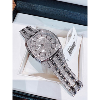 [Chính Hãng 100%] Đồng Hồ Nam Bulova 96B296 Máy Nhật Quartz (Pin), Kính Khoáng Mặt Tròn Siz 40mm Dây Kim Loại Full Box