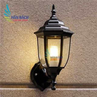 đèn vách ngoài trời