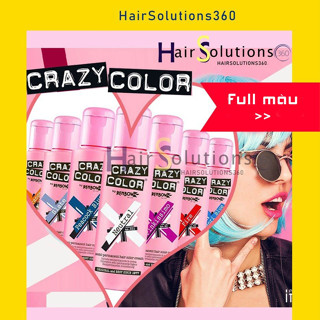 Thuốc nhuộm tóc Crazy Color,punky la riche directions arctic fox lunar tides  - Hairsolutions360 tẩy tóc mood syoss Đức