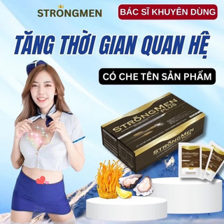 Tăng Cường Sinh Lý Nam STRONG MEN PLUS, Hết Xuất Tinh Sớm , Rối Loạn Cương Dương