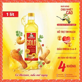 Dầu ăn cao cấp Meizan Gold 1L – Hàng chính hãng – Date mới