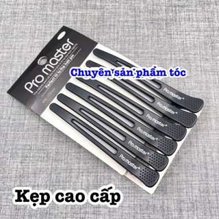 ✅Pro Master Kẹp Vịt Chia Tóc B037 Siêu Chắc Chắn 1 Vỉ 6 Kẹp Nhỏ Dễ Dàng Chia Tóc Thành Từng Lọn Nhỏ Chất Lượng Cao