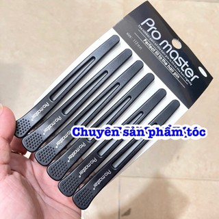 ✅Pro Master Kẹp Vịt Chia Tóc B037 Siêu Chắc Chắn 1 Vỉ 6 Kẹp Nhỏ Dễ Dàng Chia Tóc Thành Từng Lọn Nhỏ Chất Lượng Cao
