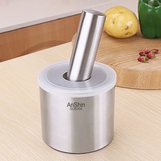 Cối chày Inox 304 cao cấp AnShin