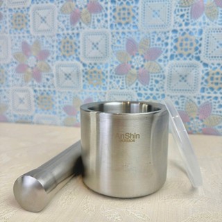 Cối chày Inox 304 cao cấp AnShin