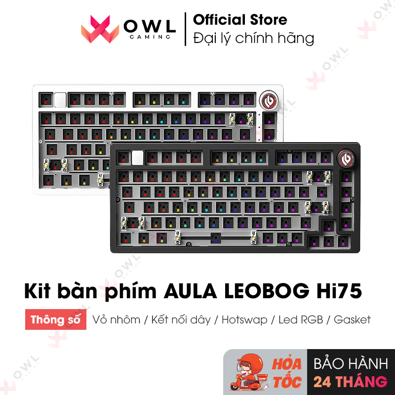 [CHÍNH HÃNG VN] Kit bàn phím cơ AULA LEOBOG Hi75
