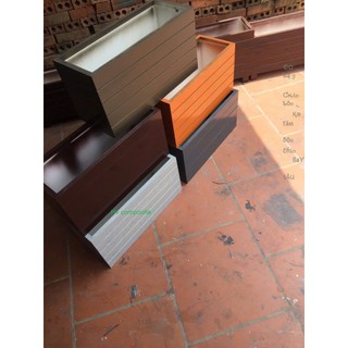 chậu trồng cây composite 50x20x20