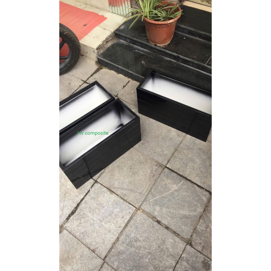 chậu trồng cây composite 50x20x20