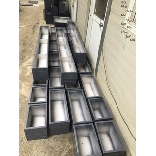 chậu trồng cây composite 50x20x20