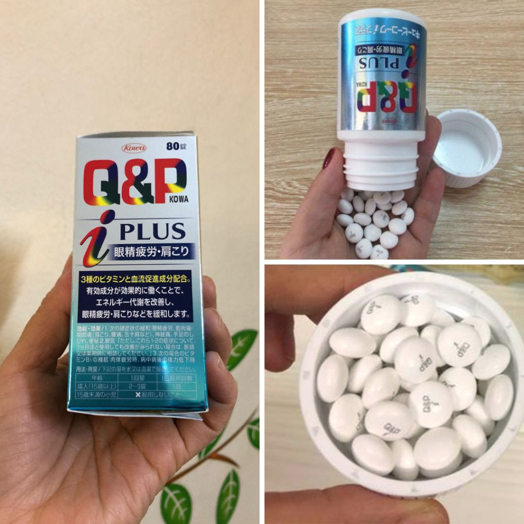 Viên Uống Bổ Mắt Q&P Kowa 270 Viên Nội Địa Nhật Bản bảo vệ thị lực