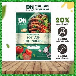  Sốt Ưóp Thịt Nướng Dh Foods 65gr - sốt ướp đồ nướng hoàn chỉnh từ rau củ tươi