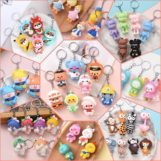 Móc Khoá Thời Trang Hoạt Hình Dễ Thương Cute Đeo Balo Xe Máy Tiện Lợi Phụ Kiện Trang Trí Cute HAPPI