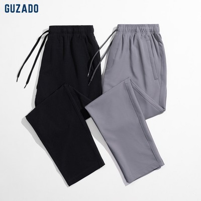 COMBO 2 Quần dài nam GUZADO thể thao chất gió cao cấp, cạp chun co giãn, thoải mái vận động CB2GDC01-CB2GADC25W001