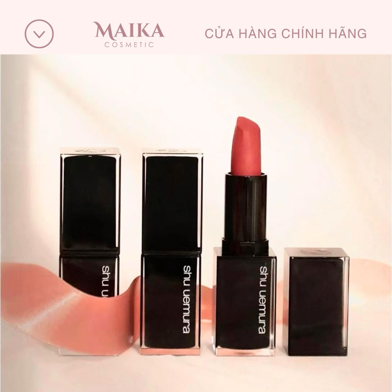 [NEW 2023] Son Shu Uemura Rouge Unlimited Kinu Matte Lipstick 3.3g